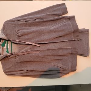 Motherhood maternity velour jogging suit